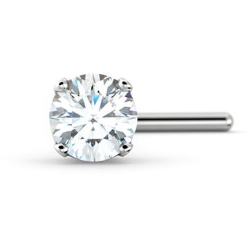 Test 2.4mm Diamond Nose Stud