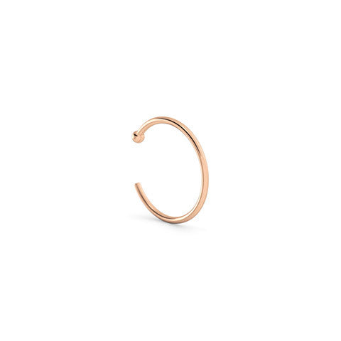 Nose Ring Hoop Septum Surgical Steel Piercing Ear Lip Nipple Eyebrow Lip  Ring | eBay