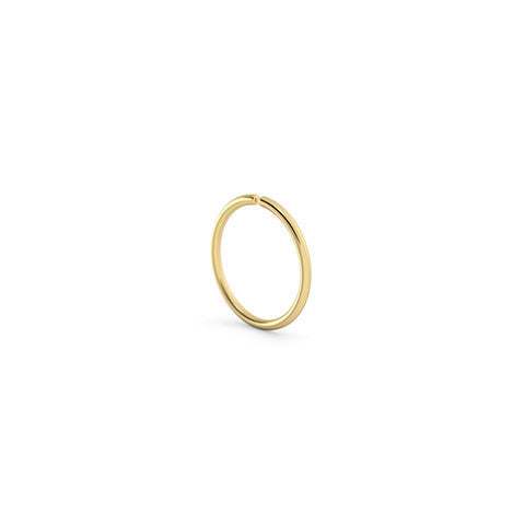 18k Gold Nose Hoop