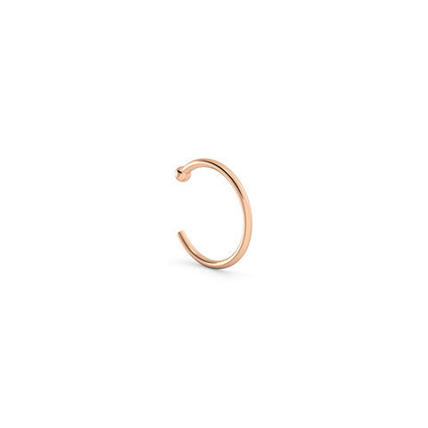14k Rose Gold Open Nose Ring