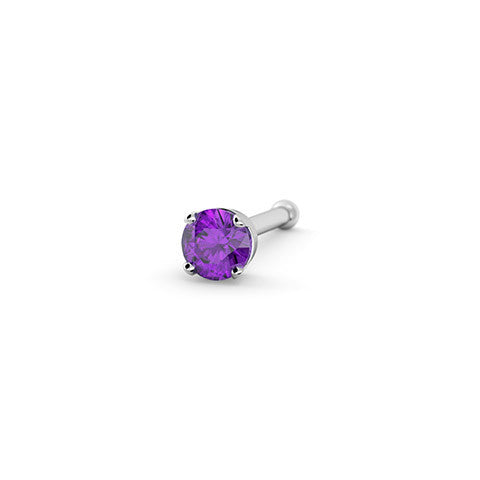 Nose stud 18K CRYSTAL