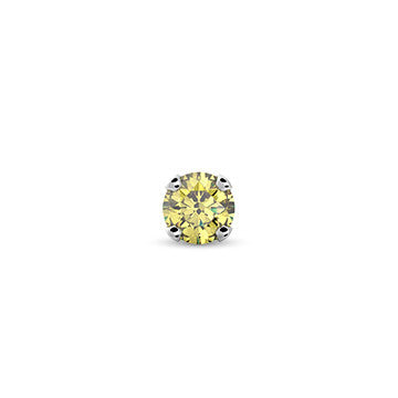 Canary Diamond Nose Stud