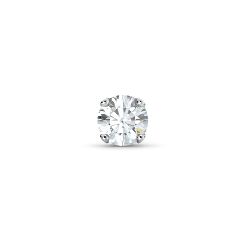 Small Single Diamond Earring