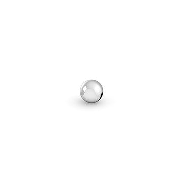 18k White Gold Tiny Nose Stud